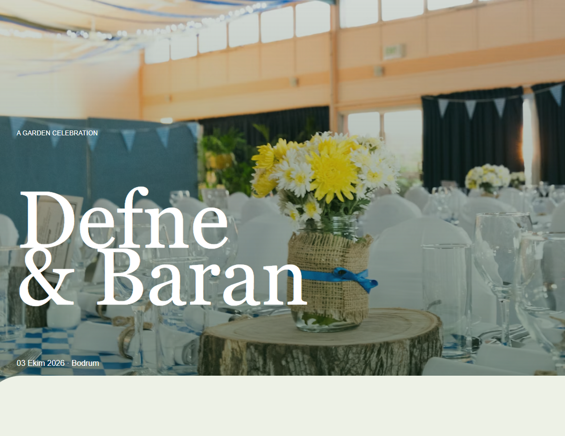 Düğün Davetiye Sitesi