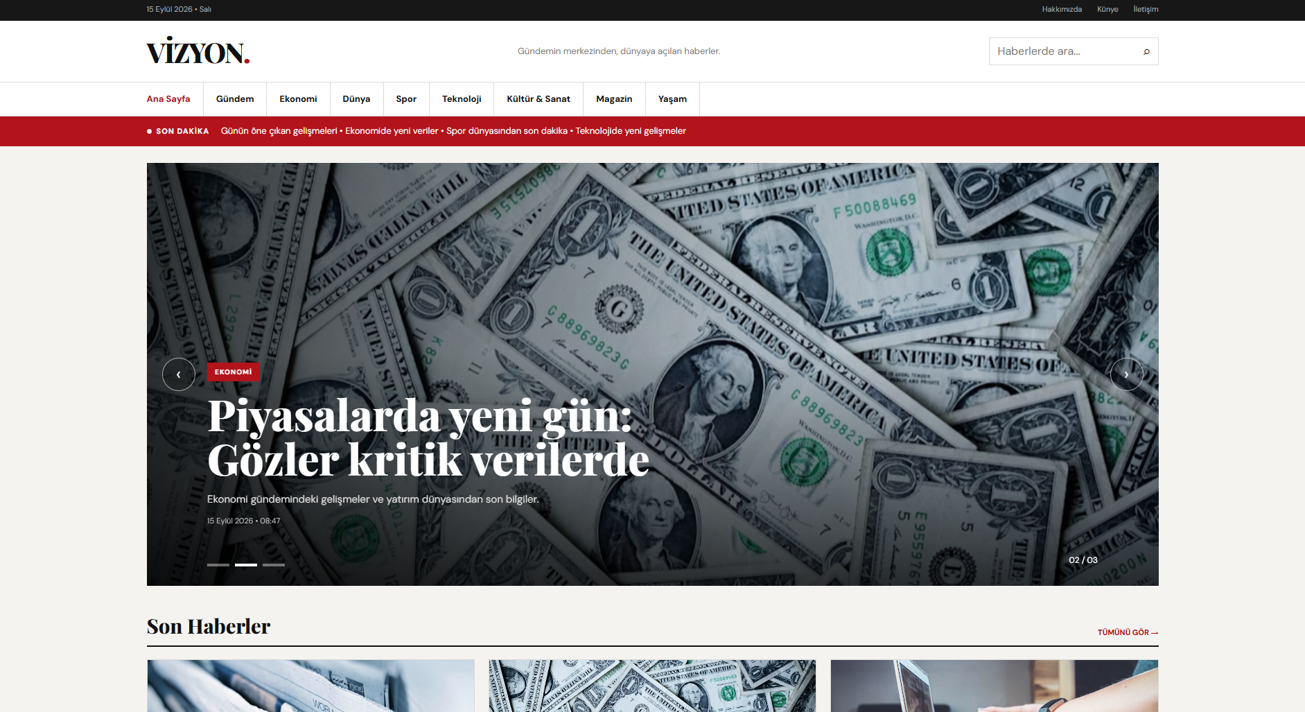 Haber Web Site