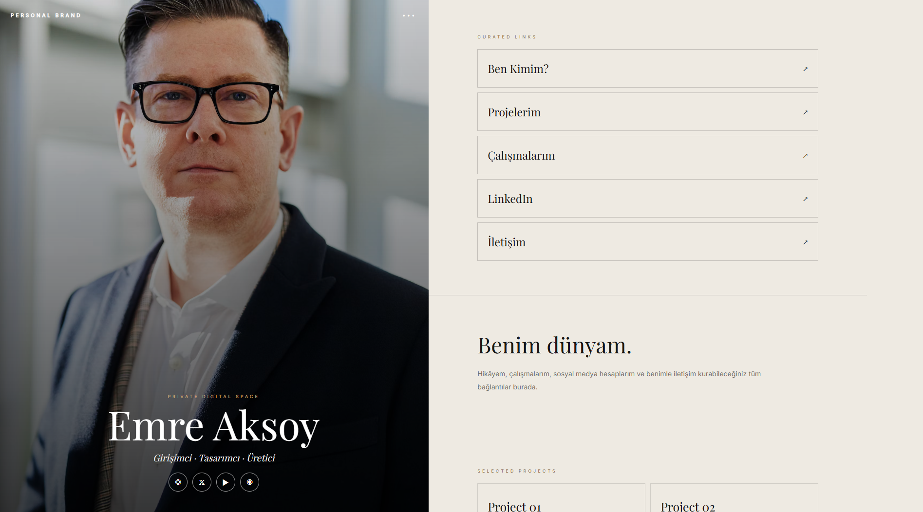 Portfolyo Web Sitesi