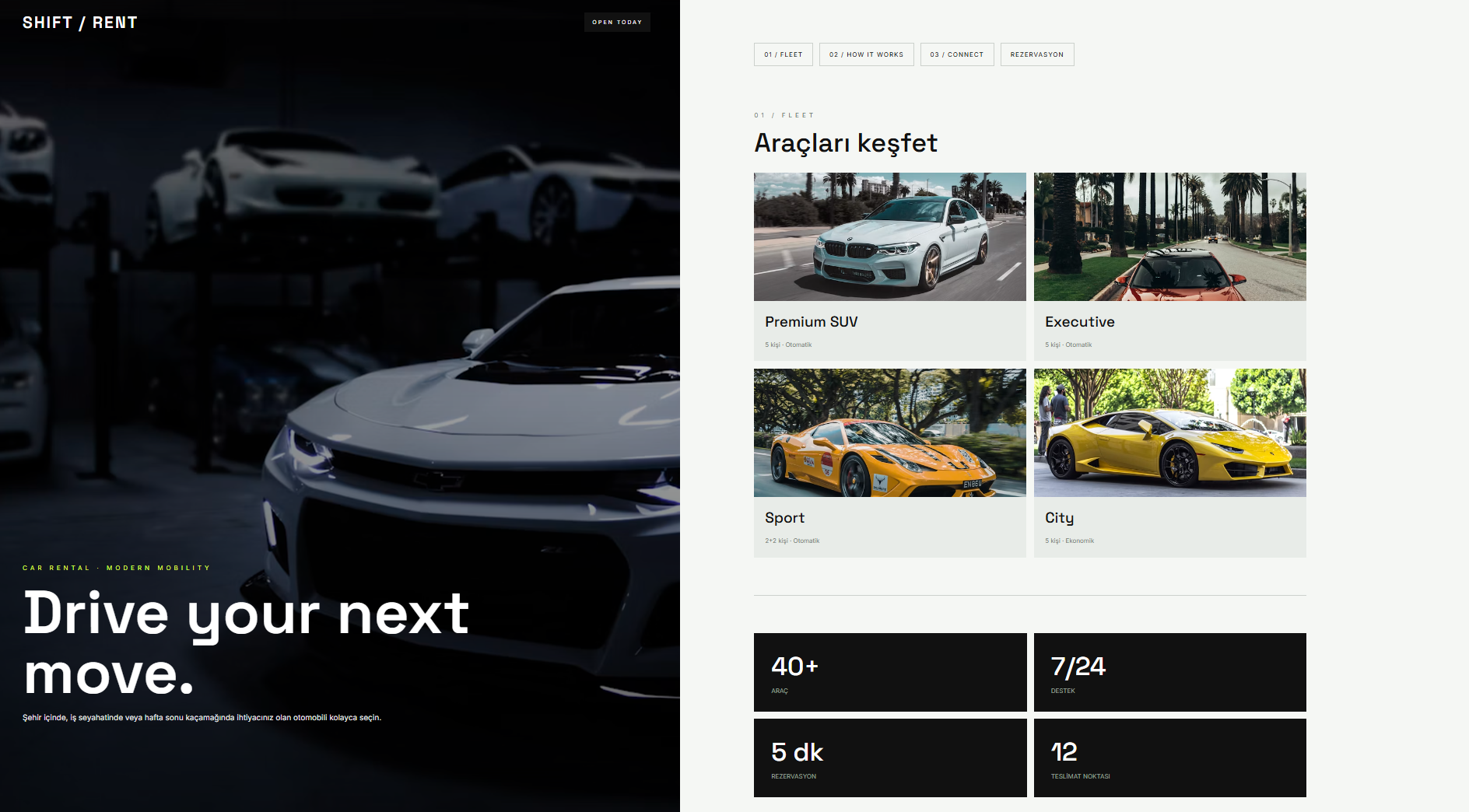 Rent A Car Web Sitesi